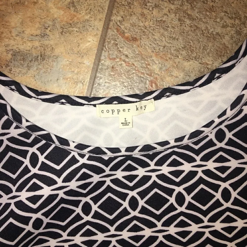 Like-New Girls Copper Key Dress